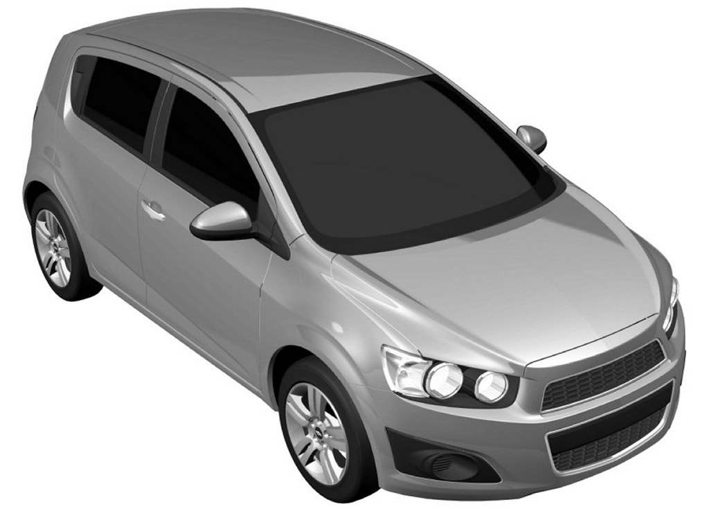 Chevrolet aveo 2012 обвес