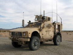 Oshkosh MRAP & SandCat at IDEX 2011 in Abu Dhabi | Drive Arabia