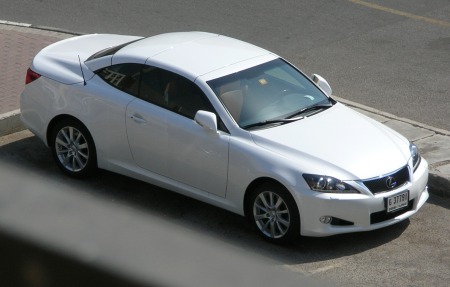 So we got a 2012 Lexus IS 300 C long-termer