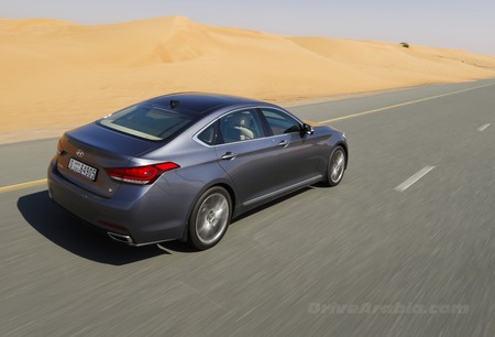 2015 Hyundai Genesis in the UAE 2