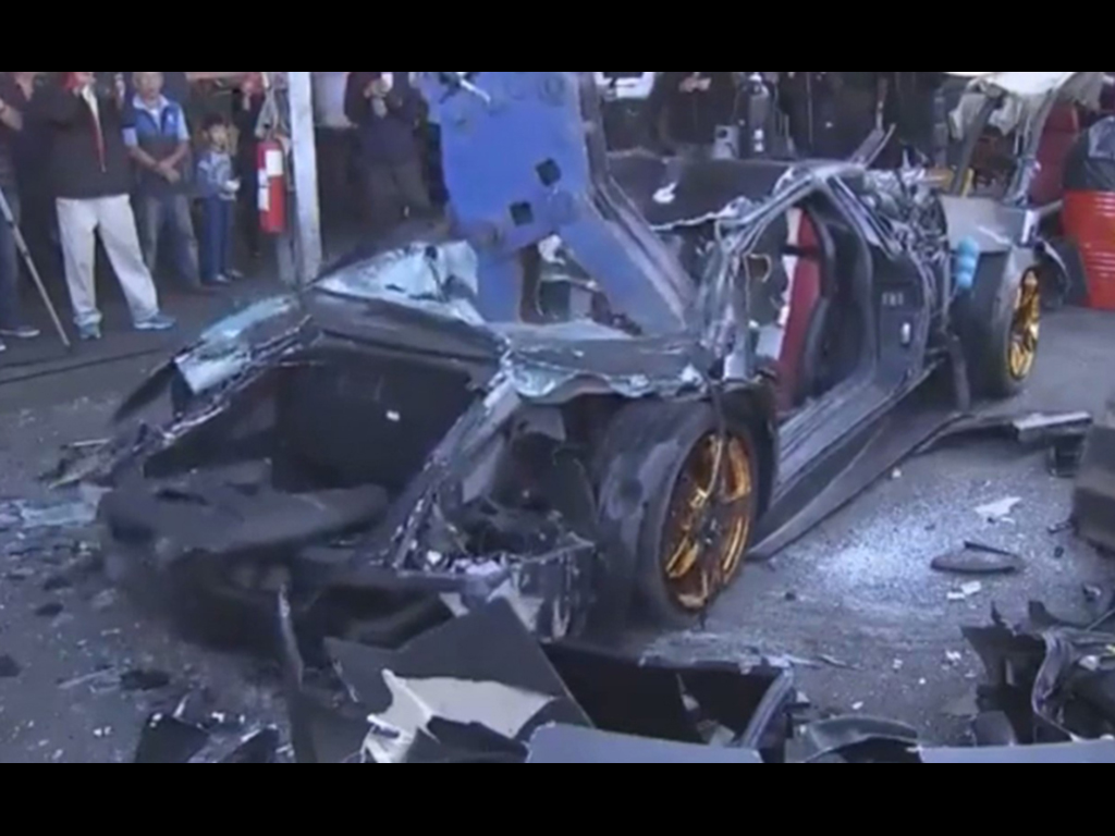 Illegally-imported Lamborghini Murcielago crushed in Taiwan (video) | Drive  Arabia