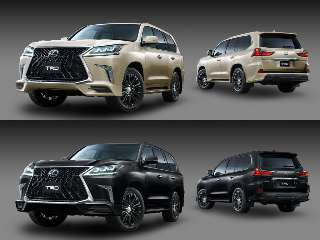 Lexus LX 570 gets TRD body kit in Japan, likely coming to UAE & GCC ...