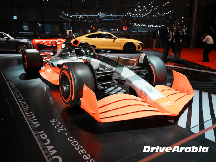 GENEVA INTERNATIONAL MOTOR SHOW DRIVEARABIA PHOTO DOHA QATAR AUDI F1 RACING