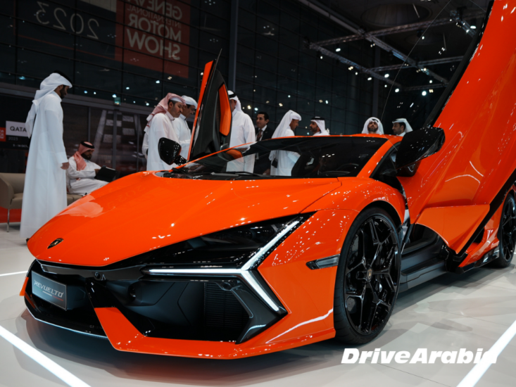 GENEVA INTERNATIONAL MOTOR SHOW DRIVEARABIA PHOTO DOHA QATAR LAMBORGHINI REVUELTO