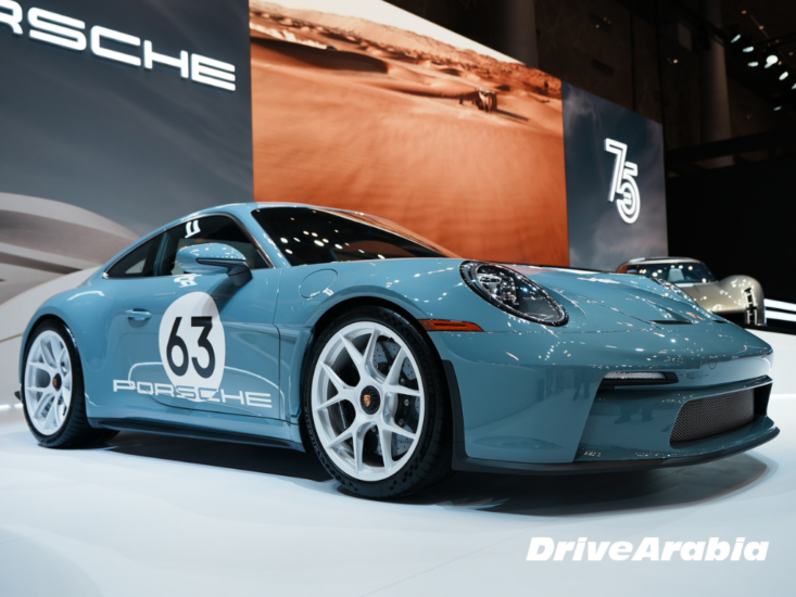 GENEVA INTERNATIONAL MOTOR SHOW DRIVEARABIA PHOTO DOHA QATAR PORSCHE 911 ST