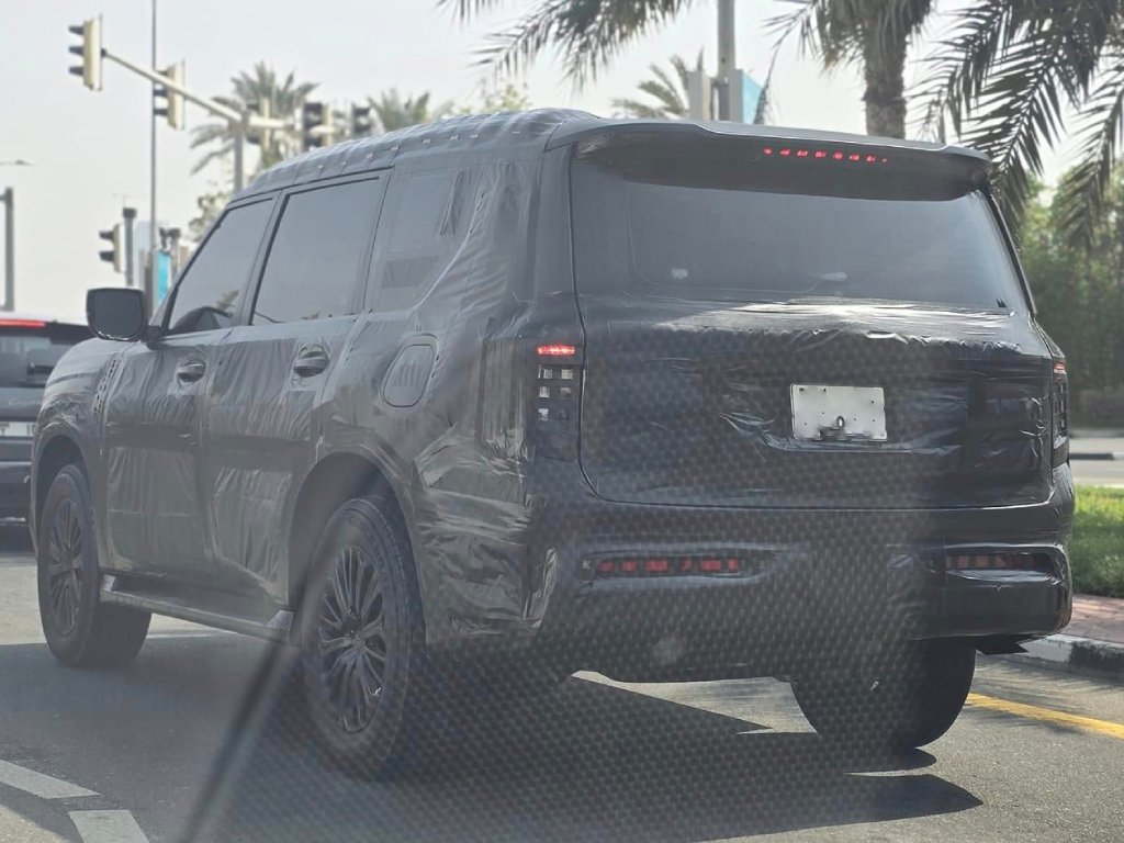 2025 Nissan Patrol Y63 spotted in Dubai | DriveArabia