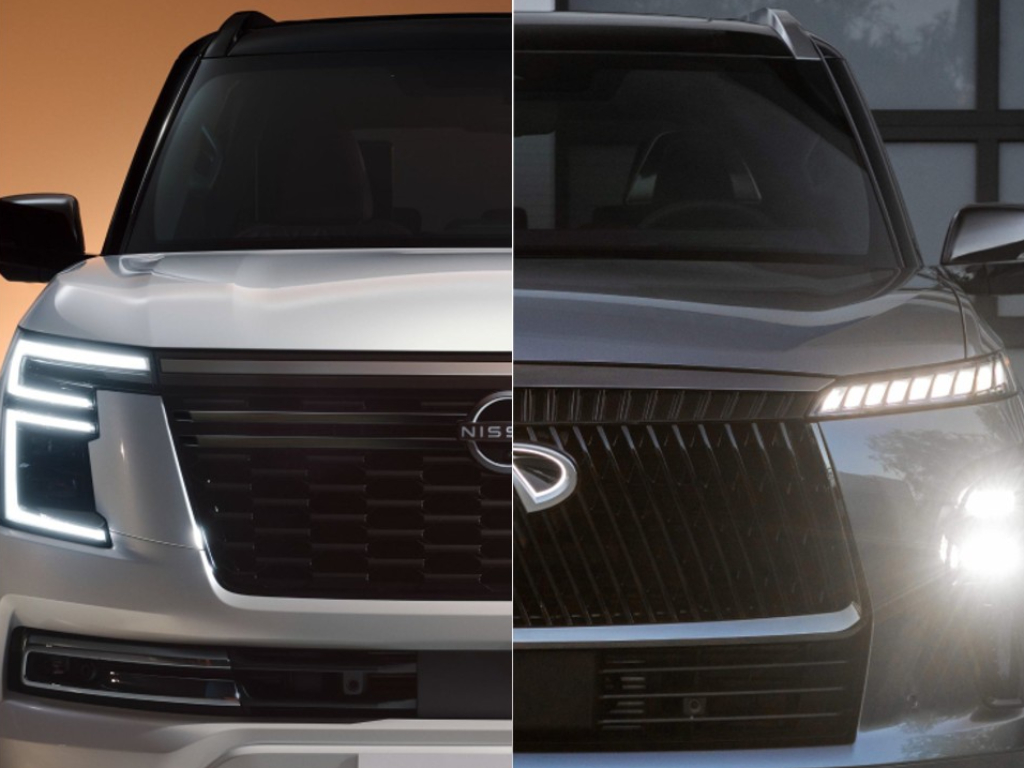 2025 Nissan Patrol vs 2025 Infiniti QX80 compared in pictures | DriveArabia