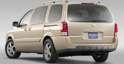 Chevrolet Uplander 2009 rear view