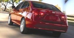 Hyundai Elantra 2011 rear view