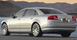 Audi A8 2004 rear view