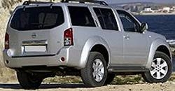 Nissan Pathfinder 2008 rear view