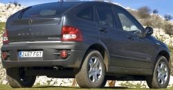 Ssangyong Actyon 2011 rear view