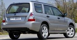 Subaru Forester 2007 rear view