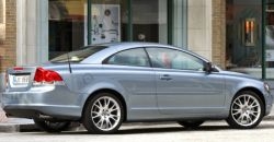 Volvo C70 2010 rear view