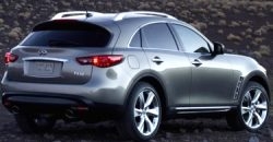 Infiniti FX 2010 rear view