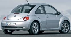 Volkswagen Beetle 2002 rear view