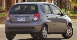 Chevrolet Aveo5 2010 rear view