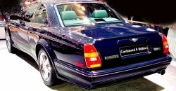 Bentley Continental 1996 rear view