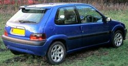 Citroen Saxo 2002 rear view