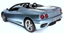 Ferrari 360 2001 rear view