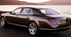 Bentley Mulsanne 2012 rear view