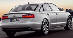 Audi A6 2015 rear view