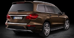 Mercedes-Benz GL-Class 2014 rear view