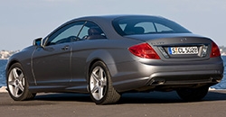 Mercedes-Benz CL-Class 2012 rear view