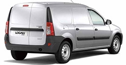 Renault Logan Van 2011 rear view