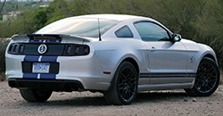 Ford Shelby GT500 2014 rear view