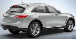 Infiniti FX 2013 rear view