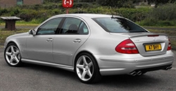 Mercedes-Benz E 55 AMG 2003 rear view