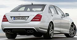 Mercedes-Benz S 65 AMG 2012 rear view