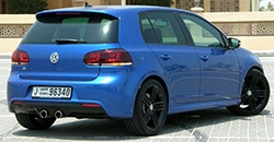 Volkswagen Golf R 2013 rear view