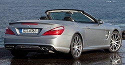 Mercedes-Benz SL 63 AMG 2015 rear view