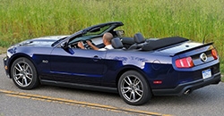 Ford Mustang Convertible 2011 rear view