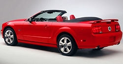 Ford Mustang Convertible 2008 rear view