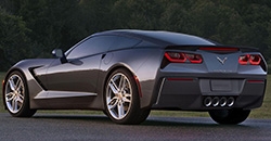 Chevrolet Corvette 2018 rear view