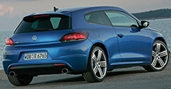 Volkswagen Scirocco R 2012 rear view