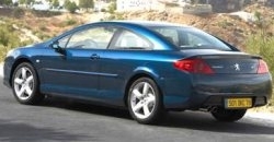 Peugeot 407 Coupe 2011 rear view