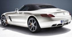 Mercedes-Benz SLS AMG Roadster 2012 rear view