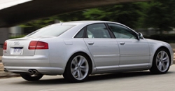 Audi S8 2010 rear view