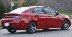 Dodge Dart 2016 rear view