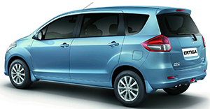 Suzuki Ertiga 2016 rear view