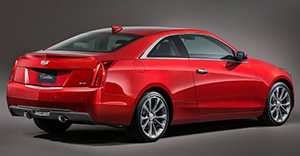 Cadillac ATS Coupe 2018 rear view