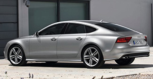 Audi S7 2013 rear view