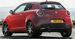 Alfa Romeo Mito 2015 rear view