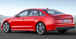 Audi S6 2016 rear view