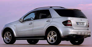 Mercedes-Benz ML 63 AMG 2006 rear view