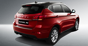 Haval H2 Crossover 2017 rear view